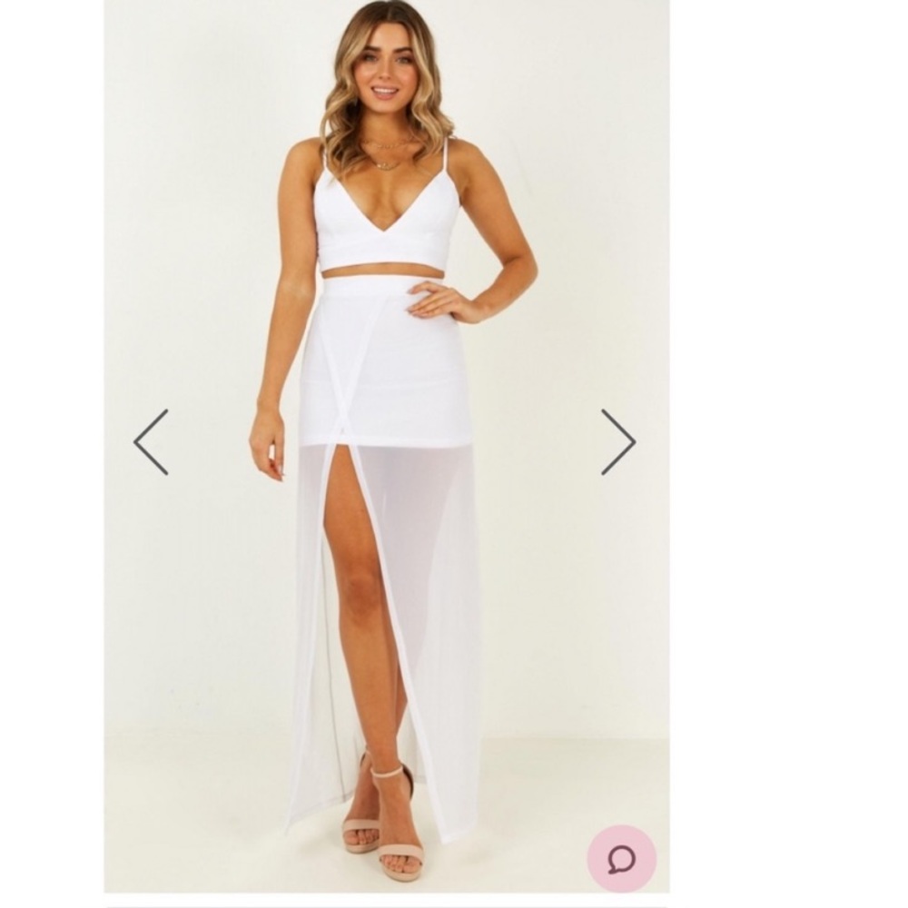 White 2 piece set